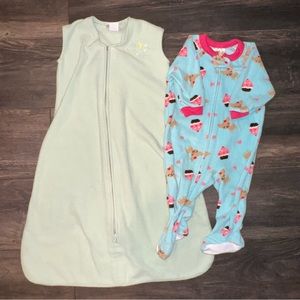 Fleece Pajamas and Sleepsack